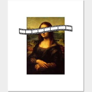 Mona Lisa With Film Strip Posters and Art